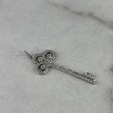 Tiffany Keys Fleur de Lis Key Pendant