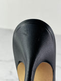 BOTTEGA VENETA Black Nappa Matelasse Padded Mule Sandals Size 37