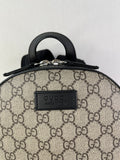 GUCCI Black GG Supreme Monogram Small Eden Day Backpack