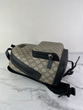 GUCCI Black GG Supreme Monogram Small Eden Day Backpack