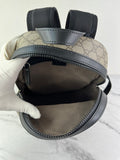 GUCCI Black GG Supreme Monogram Small Eden Day Backpack
