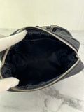 GUCCI Black Canvas Web Slim Belt Bag