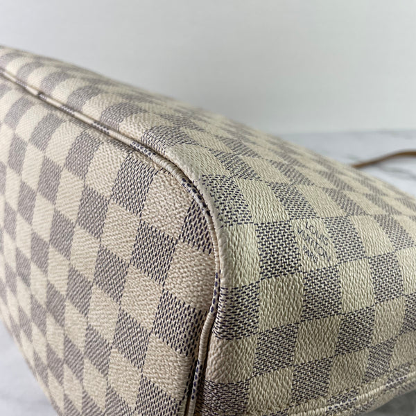 LOUIS VUITTON Damier Azur Neverfull MM