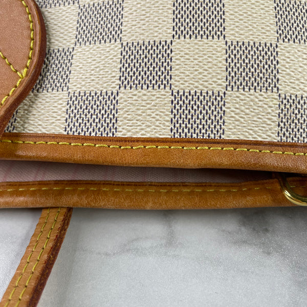 LOUIS VUITTON Damier Azur Neverfull MM