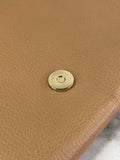 GUCCI Camelia (rose beige) Pebbled Calfskin Soho Clutch