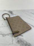 LOUIS VUITTON Mahina Galet (Grey/Beige) Pochette/Wristlet