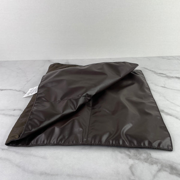 GUCCI Brown/Beige/Ebony GG Supreme canvas diaper bag