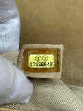 CHANEL Dark Gold Metallic Calfskin Quilted Medium Boy Flap Bag
