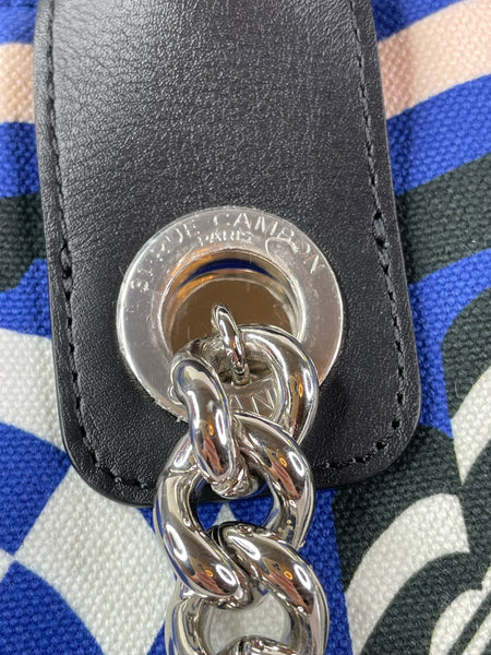 CHANEL Multicolor Canvas Large La Pausa Bay Shopping Tote Shoulder Bag