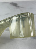 GUCCI Transparent PVC Logo Block Heel Slide Sandals Size 36