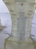 GUCCI Transparent PVC Logo Block Heel Slide Sandals Size 36