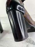 LOUIS VUITTON Monogram Star Trail Ankle Boots Size 37