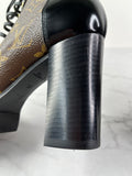 LOUIS VUITTON Monogram Star Trail Ankle Boots Size 37