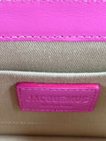 JACQUEMUS Pink Smooth Calfskin Le Chiquito Noeud Crossbody/Shoulder Bag