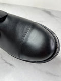 LOUIS VUITTON Black Calfskin Wonderland Flat Ranger Boots Size 36.5
