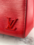 Louis Vuitton Red Epi Cluny MM Shoulder Bag