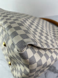 LOUIS VUITTON Damier Azur Artsy MM Shoulder Bag