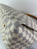 LOUIS VUITTON Damier Azur Artsy MM Shoulder Bag
