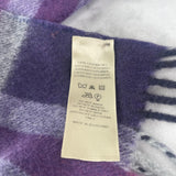 Burberry Purple Cashmere Scarf