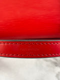 Louis Vuitton Red Epi Cluny MM Shoulder Bag