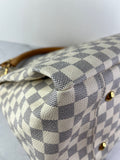 LOUIS VUITTON Damier Azur Artsy MM Shoulder Bag