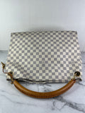 LOUIS VUITTON Damier Azur Artsy MM Shoulder Bag