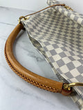 LOUIS VUITTON Damier Azur Artsy MM Shoulder Bag