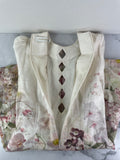 Zimmermann Linen The Dancer Hummingbird Mini Dress in Alabaster Garden Floral Size 0 (XS or US 2/4)