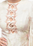 Zimmermann Linen The Dancer Hummingbird Mini Dress in Alabaster Garden Floral Size 0 (XS or US 2/4)