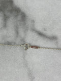 TIFFANY Sterling Silver Filigree Heart Key Pendant Necklace