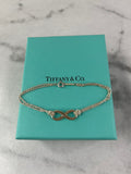 Tiffany Sterling silver infinity bracelet