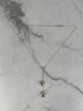 Tiffany Double Heart Pendant Necklace in sterling silver
