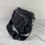 Prada Black Nylon Shoulder Bag