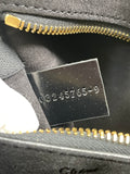 Chloé Black Shiny Calfskin Marcie Small Leather Hobo Shoulder Bag