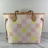 Louis Vuitton Damierlicious Collection Damier Giant Peach Pink Neverfull MM