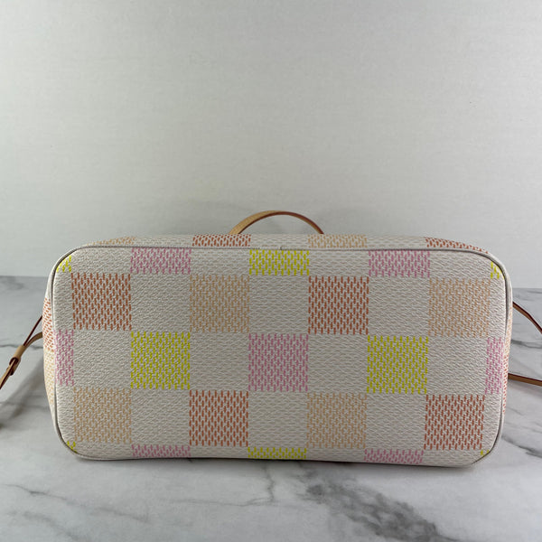 Louis Vuitton Damierlicious Collection Damier Giant Peach Pink Neverfull MM