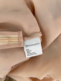 ZIMMERMANN Peach Floral Prima Floating Cut Out Dress Size 1 (Fits US 2)