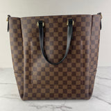 Louis Vuitton Belmont MM Black/Damier Ebene Crossbody/Shoulder Bag