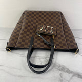 Louis Vuitton Belmont MM Black/Damier Ebene Crossbody/Shoulder Bag