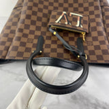 Louis Vuitton Belmont MM Black/Damier Ebene Crossbody/Shoulder Bag