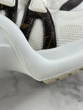 LOUIS VUITTON White Monogram LV Archlight Sneakers Size: 36.5