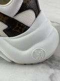 LOUIS VUITTON White Monogram LV Archlight Sneakers Size: 36.5