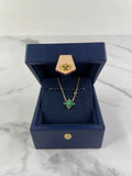 LOUIS VUITTON LV Color Blossom BB Star Pendant Pink Gold/Malachite/Diamond Necklace