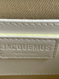 JACQUEMUS White Le Grand Bambino Shoulder/Crossbody Bag