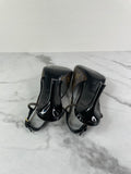 LOUIS VUITTON Monogram/Black Chérie Slingback Pumps Size 36