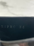 GUCCI Black Rubber Gucci Logo Slide Sandals Size 36
