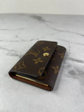LOUIS VUITTON Monogram 6 Key Holder