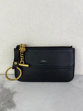 Chloé Black Drew Leather Card Holder