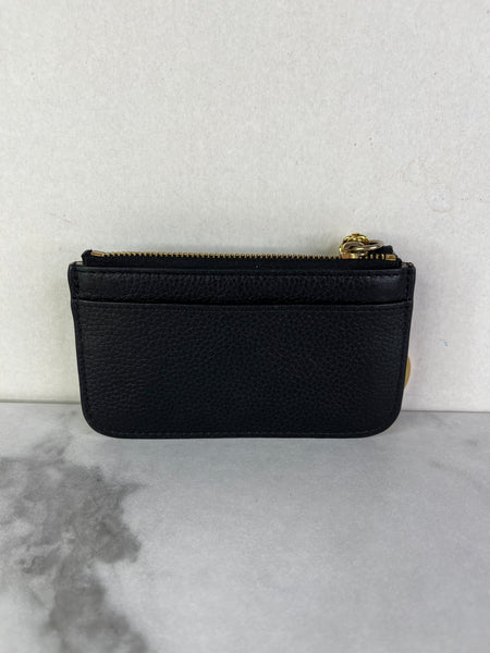 Chloé Black Drew Leather Card Holder