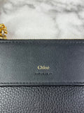 Chloé Black Drew Leather Card Holder